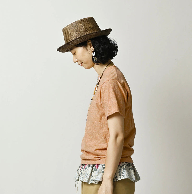 45R Takehiko 908 Short Sleeve T-shirt (Top-Dyed) - Image 9