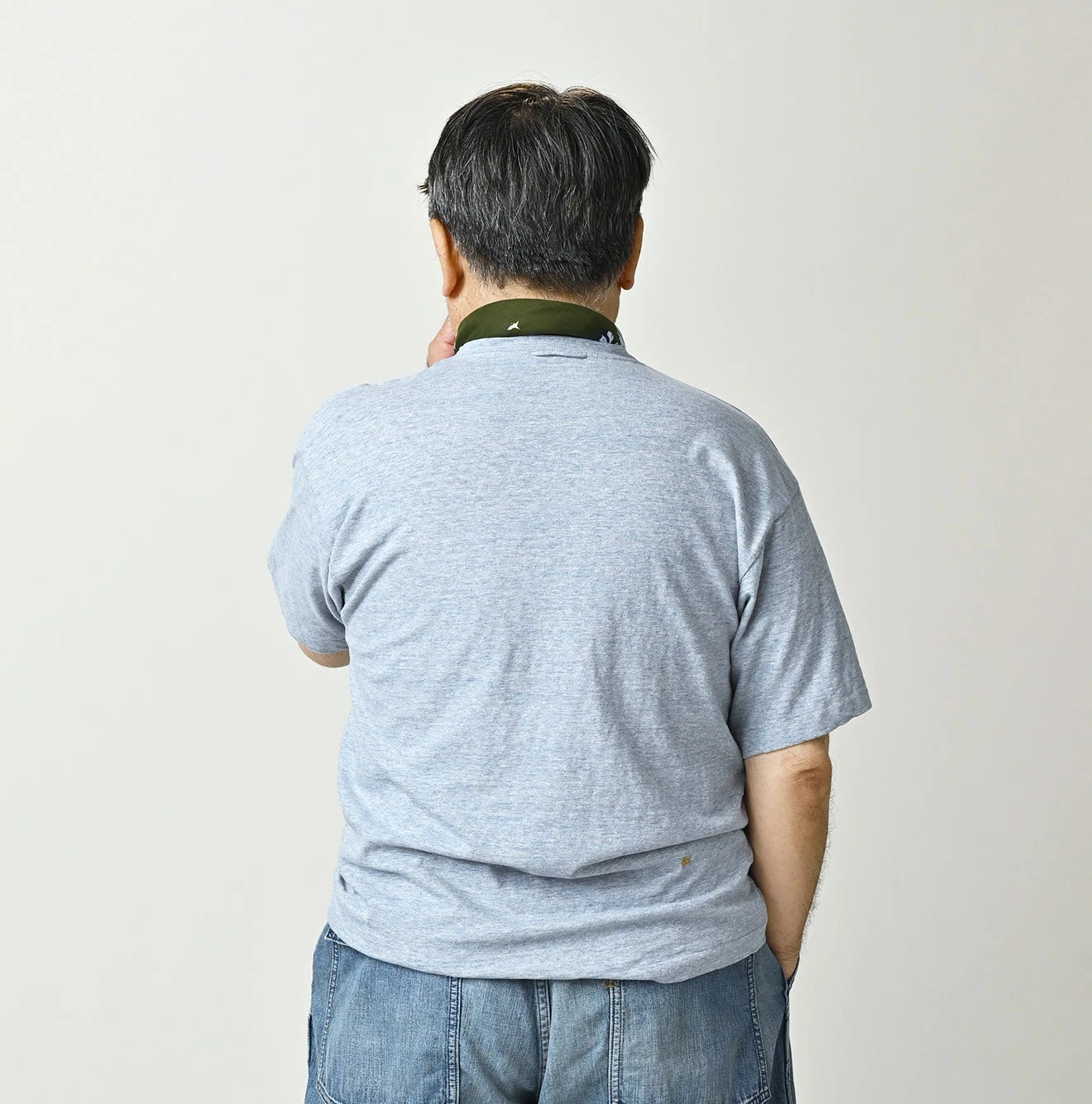 45R Takehiko 908 Short Sleeve T-shirt (Top-Dyed) - Image 13