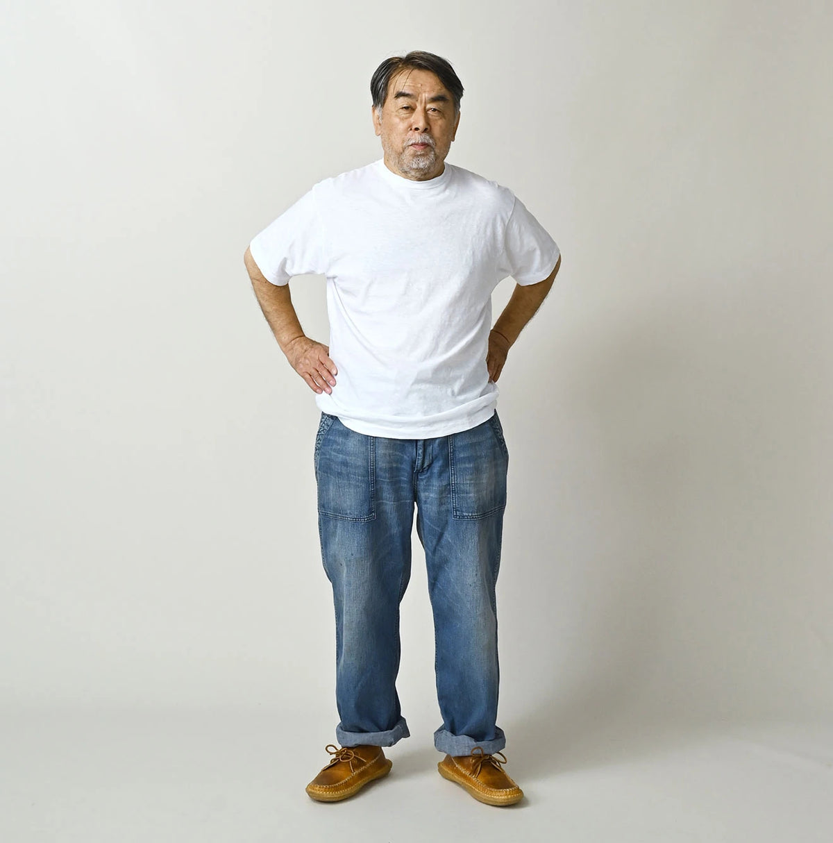 45R Takehiko 908 Short Sleeve T-shirt (Top-Dyed)