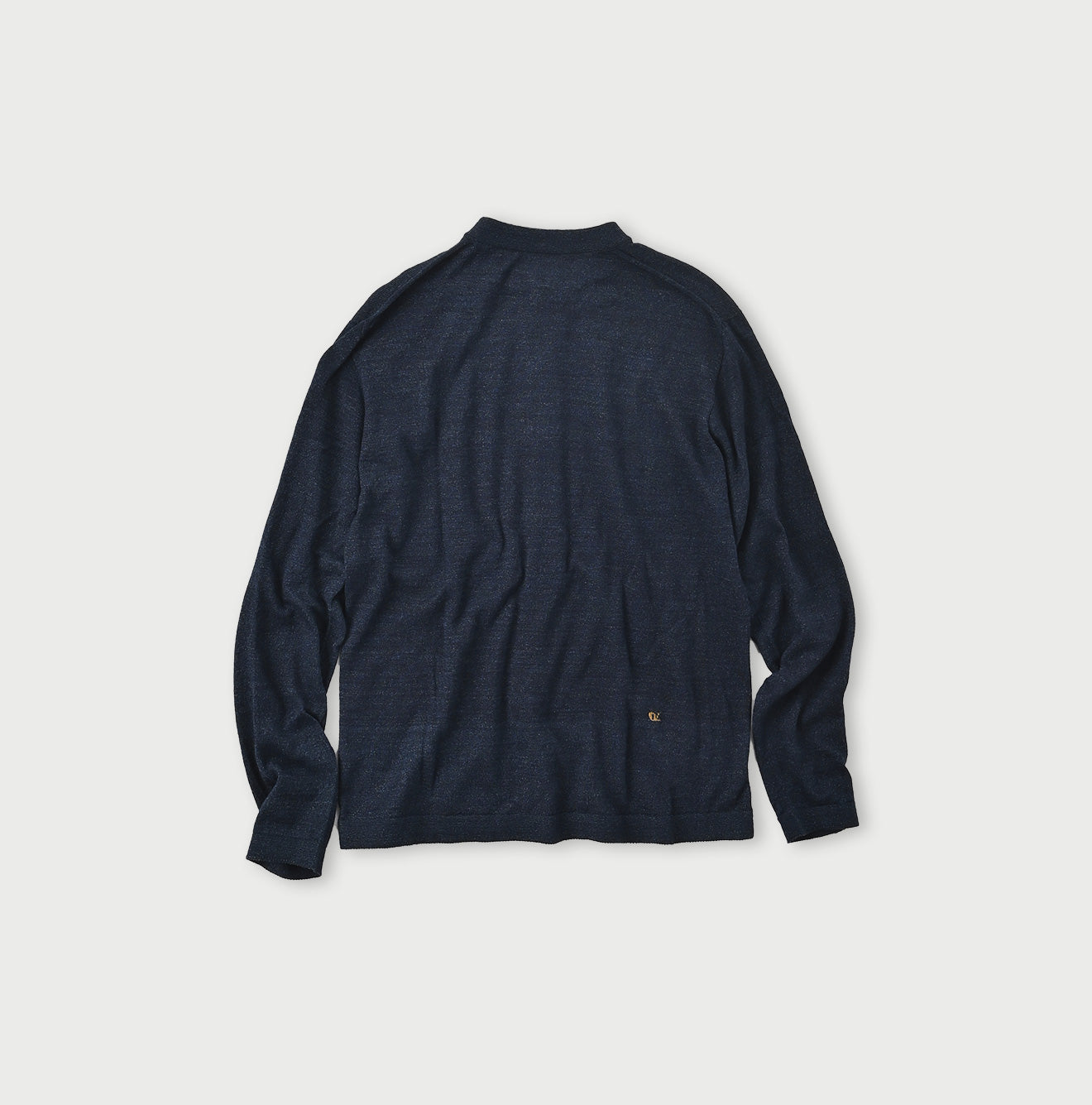 45R Indigo Super Gauze Wholegarment 908 Cardigan