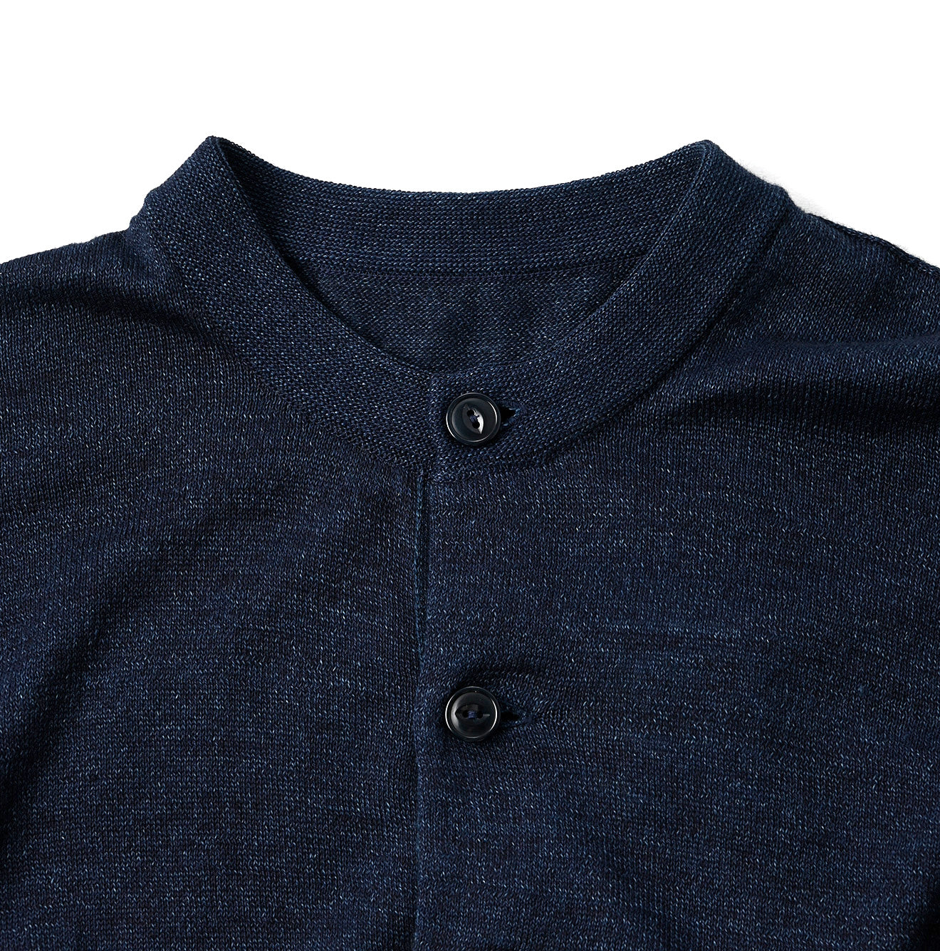 45R Indigo Super Gauze Wholegarment 908 Cardigan