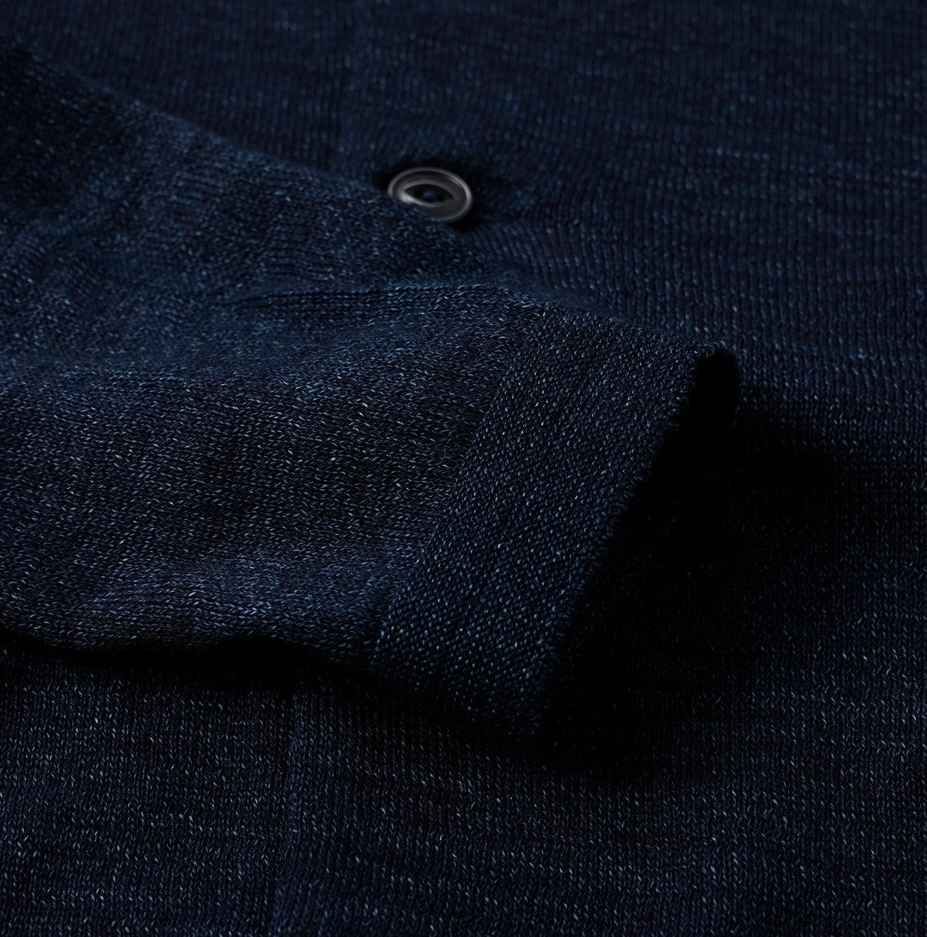 Indigo Super Gauze Wholegarment 908 Cardigan (Size 1) - 45R by 45rpm studio - Image 8