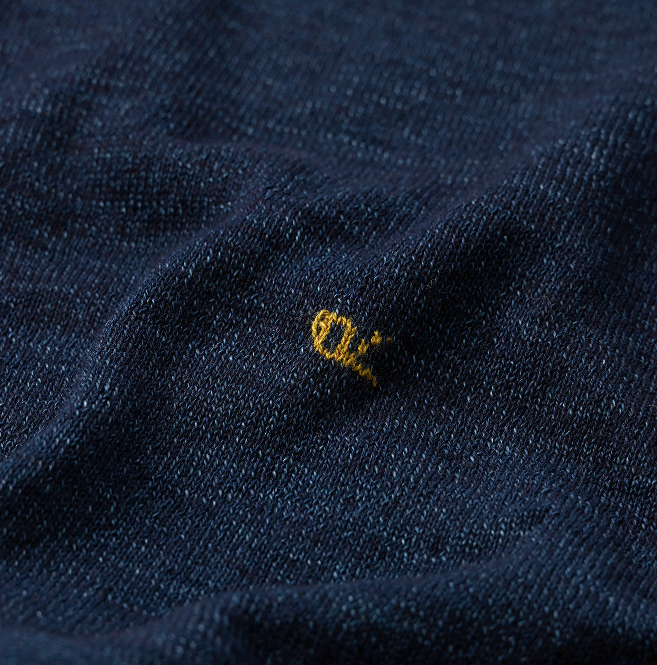 45R Indigo Super Gauze Wholegarment 908 Cardigan