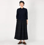 Indigo Super Gauze Wholegarment 908 Cardigan (Size 1) - 45R by 45rpm studio