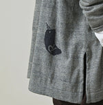 45R Jacquard Knit-sew 908 Big Slit Hiko