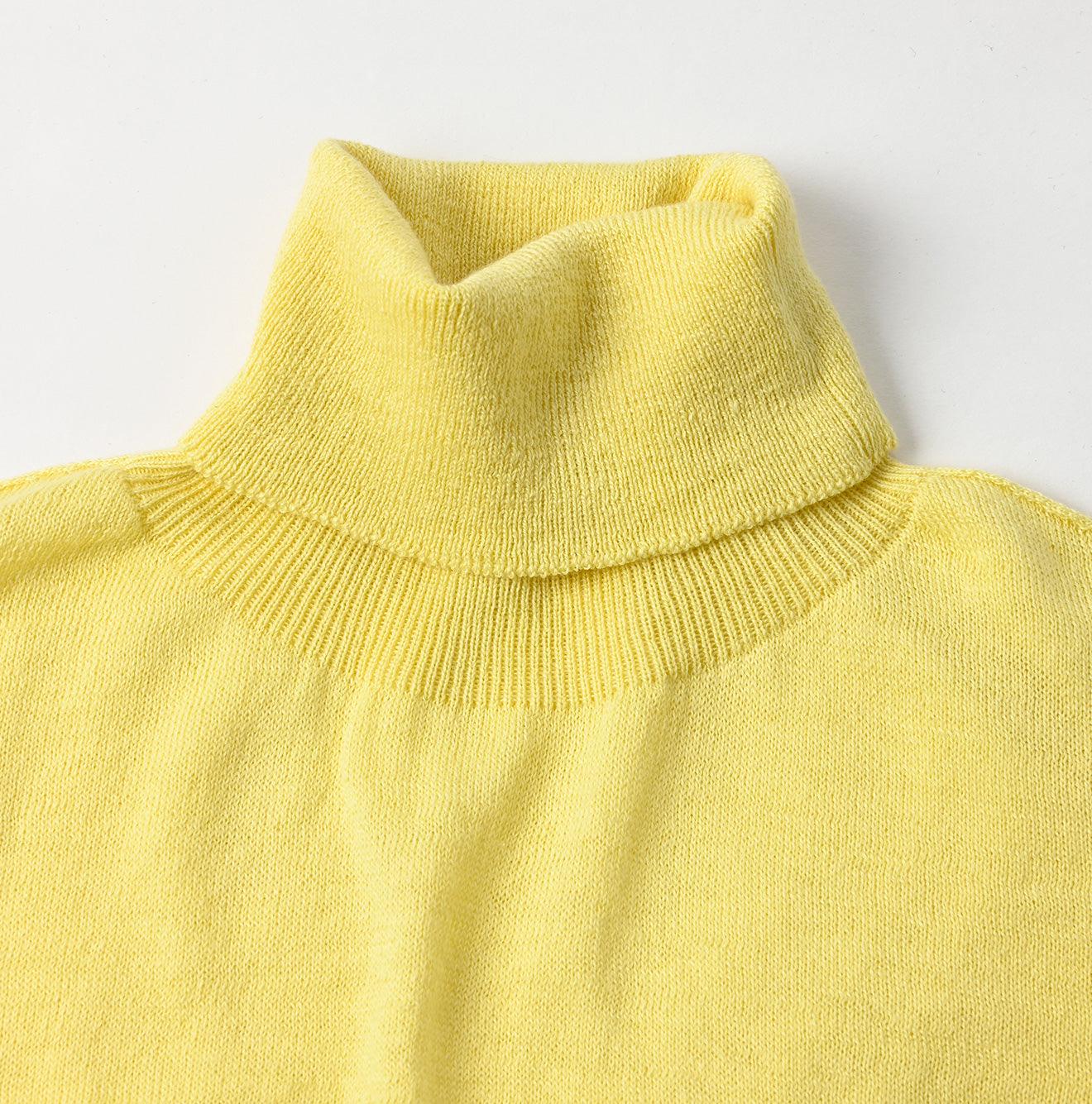 Pastel yellow turtleneck best sale