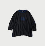 45R Indigo Jacquard Knit-sew 908 Big Slit Hiko
