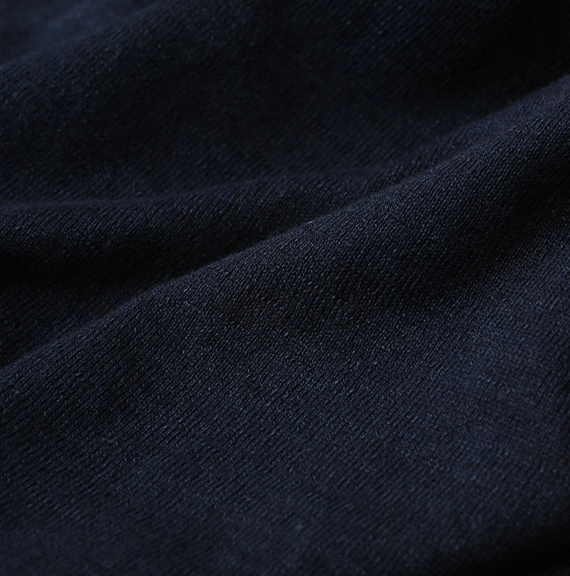 45R Indigo Jacquard Knit-sew 908 Big Slit Hiko - Image 20