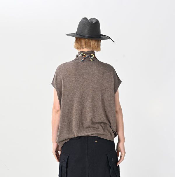 45R Super Gauze M-turtleneck