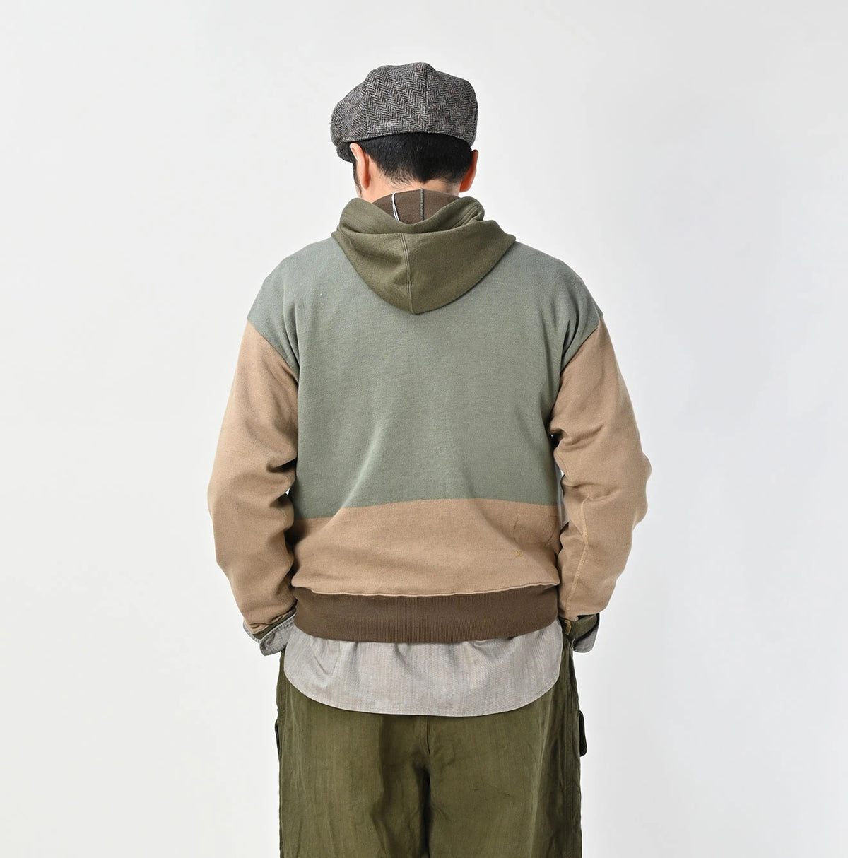 45R Smooth 908 Knit-sewn Crazy Hoodie