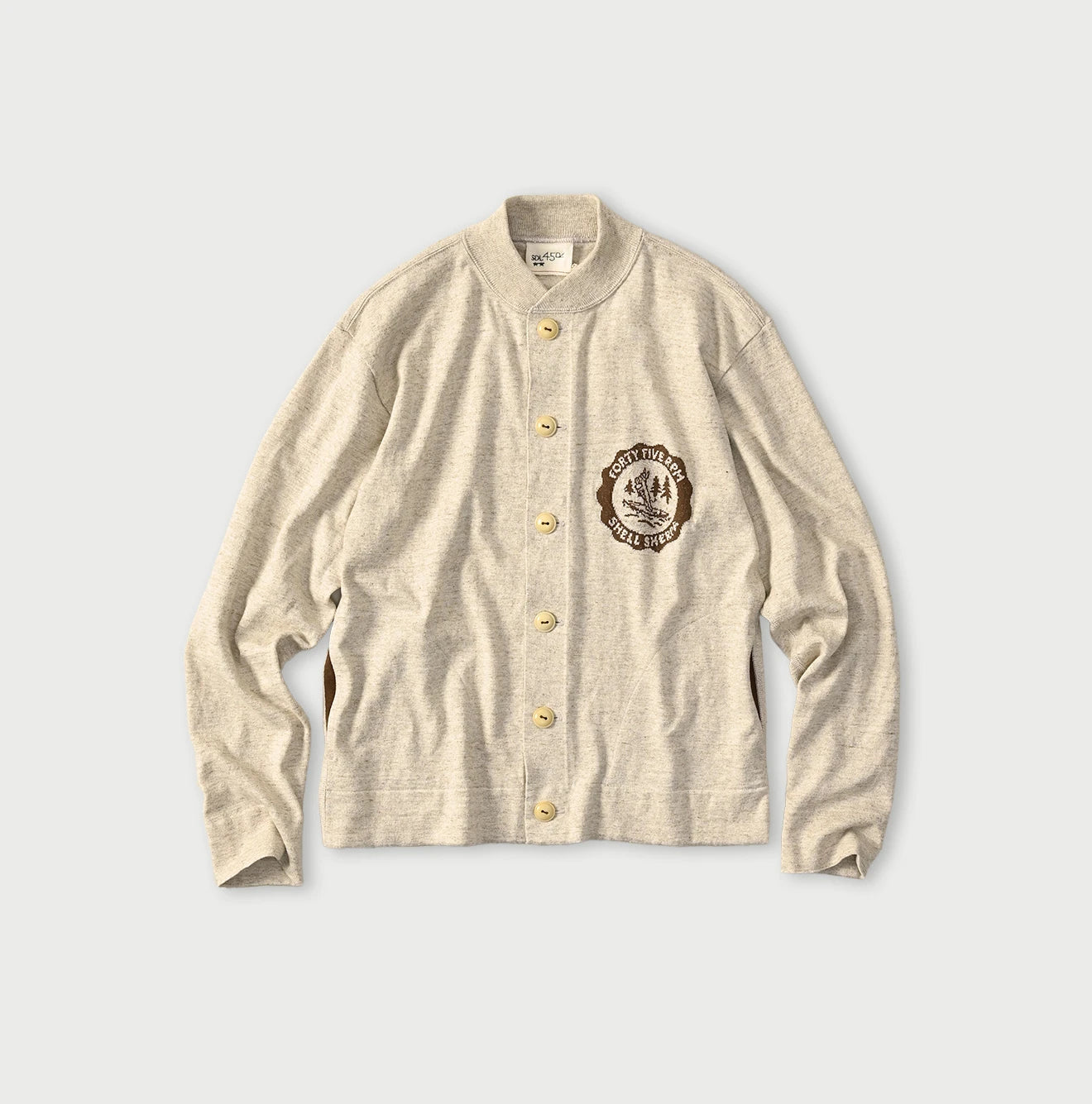 45R Donkey College Jacquard 908 Stadium Jacket - Image 1