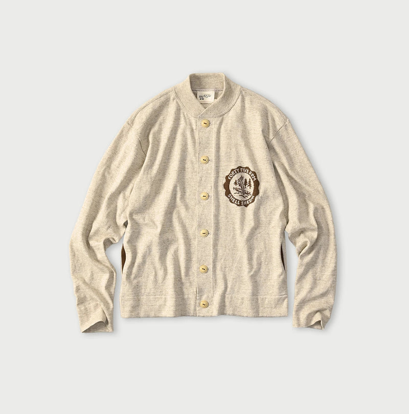 45R Donkey College Jacquard 908 Stadium Jacket - Image 1