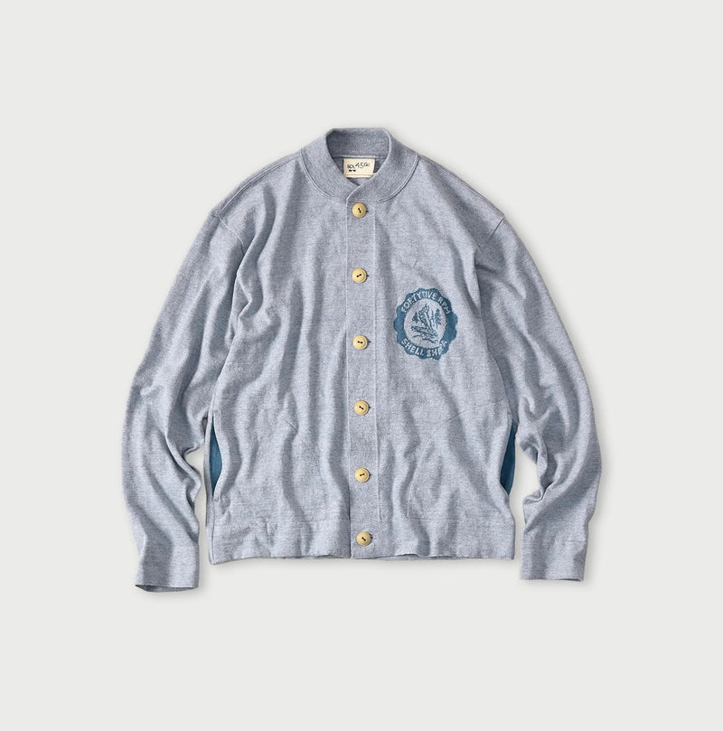 45R Donkey College Jacquard 908 Stadium Jacket - Image 3
