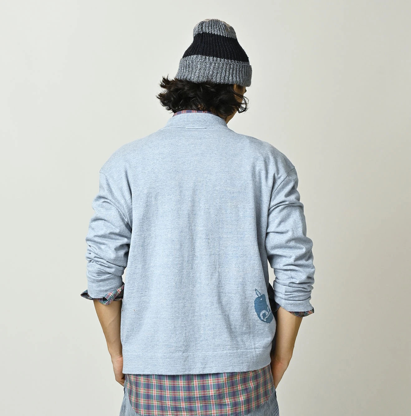 45R Donkey College Jacquard 908 Stadium Jacket - Image 12