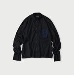 45R Indigo Donkey College Jacquard 908 Stadium Jacket