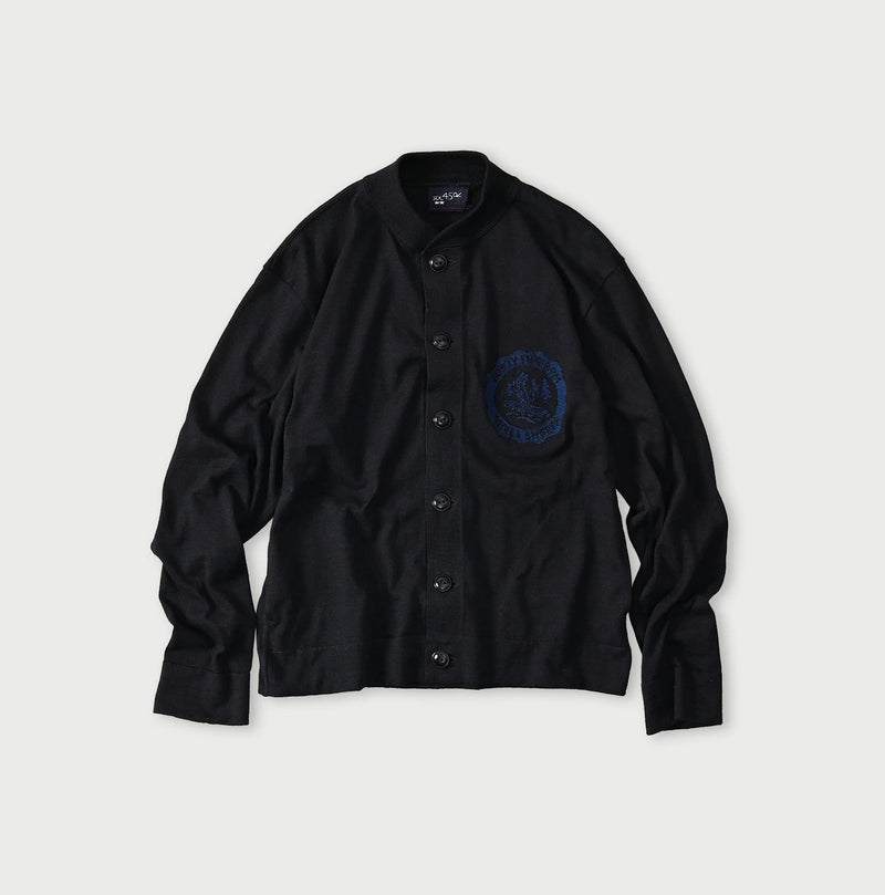 45R Indigo Donkey College Jacquard 908 Stadium Jacket - Image 1