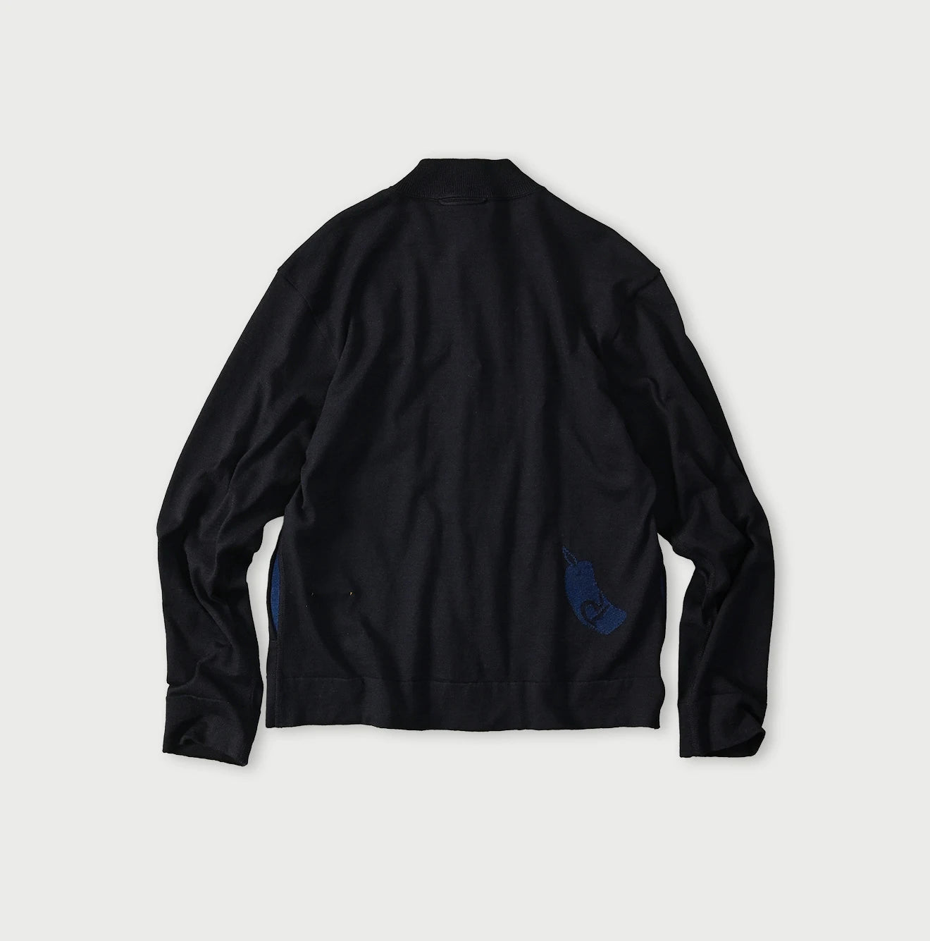 45R Indigo Donkey College Jacquard 908 Stadium Jacket - Image 14