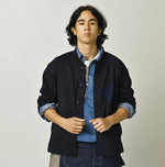 45R Indigo Donkey College Jacquard 908 Stadium Jacket