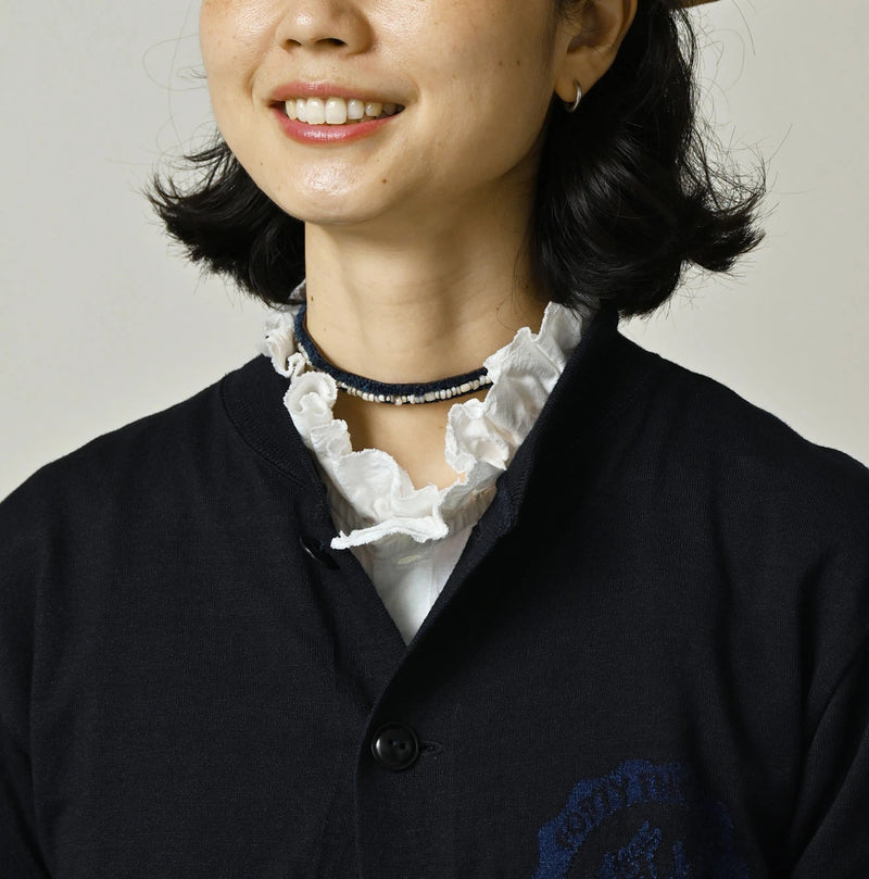 45R Indigo Donkey College Jacquard 908 Stadium Jacket - Image 10