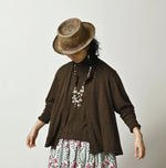 45R Camellia Flare Cardigan