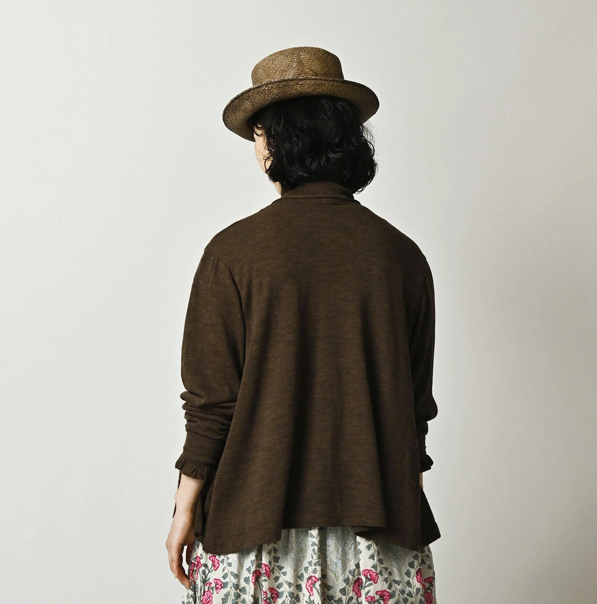 45R Camellia Flare Cardigan