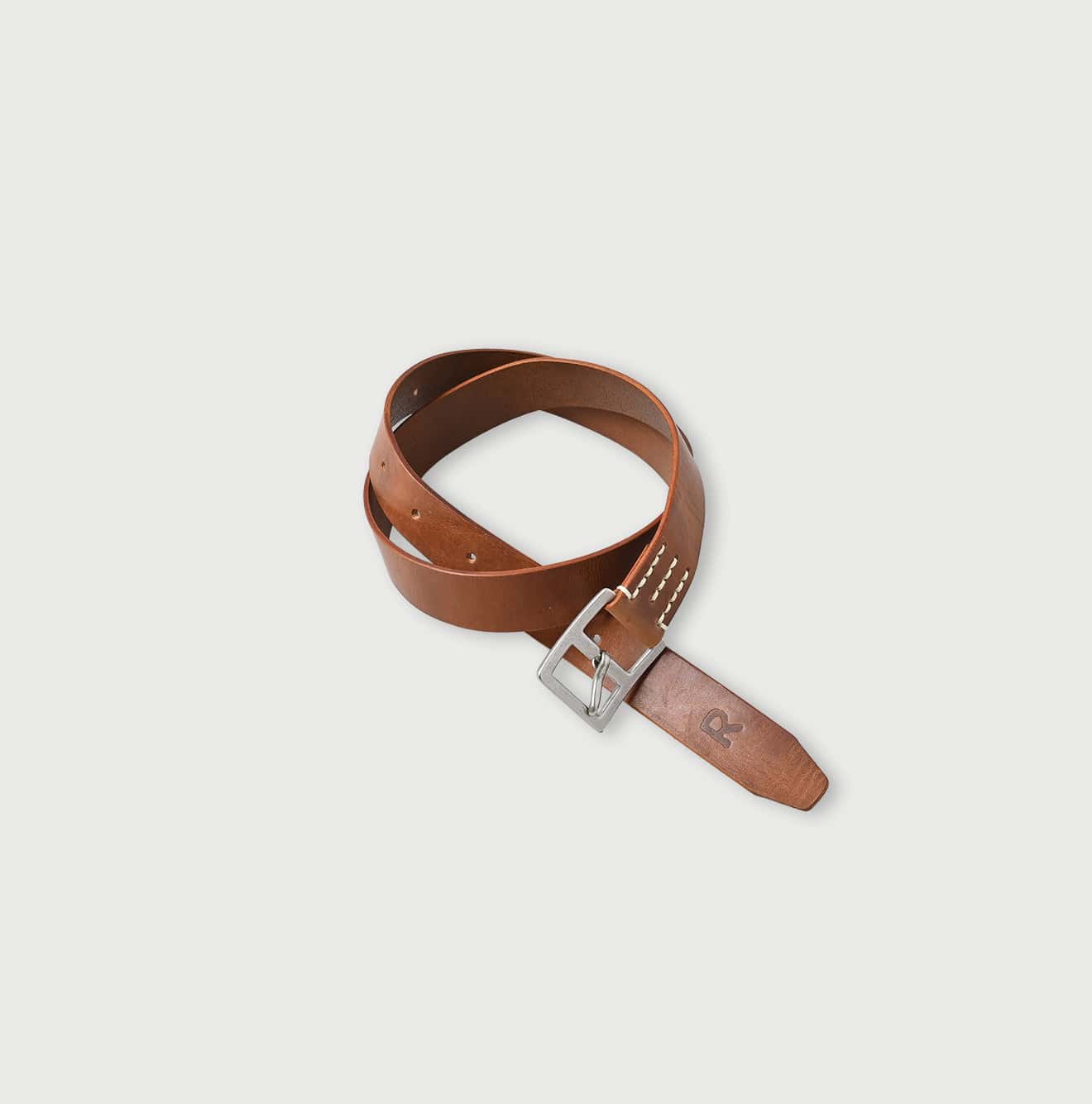 45R Vintage Leather Belt - Image 1