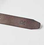 45R Vintage Leather Belt