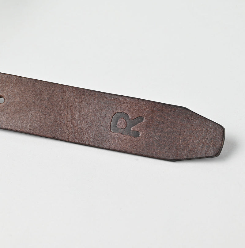 45R Vintage Leather Belt - Image 8