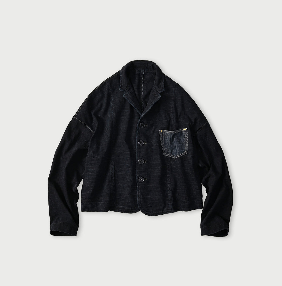45R Indigo Dekoboko Tenjiku 908 Uma Jacket