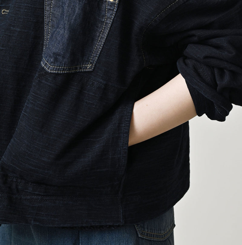 45R Indigo Dekoboko Tenjiku 908 Uma Jacket - Image 13