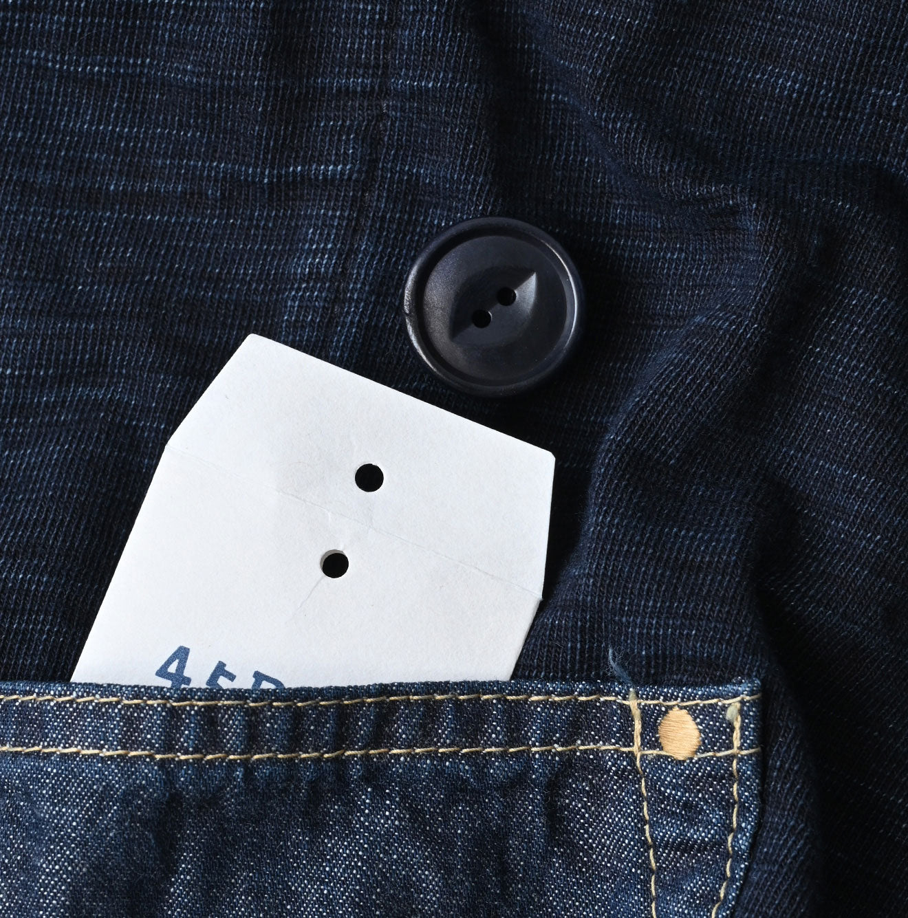 45R Indigo Dekoboko Tenjiku 908 Uma Jacket