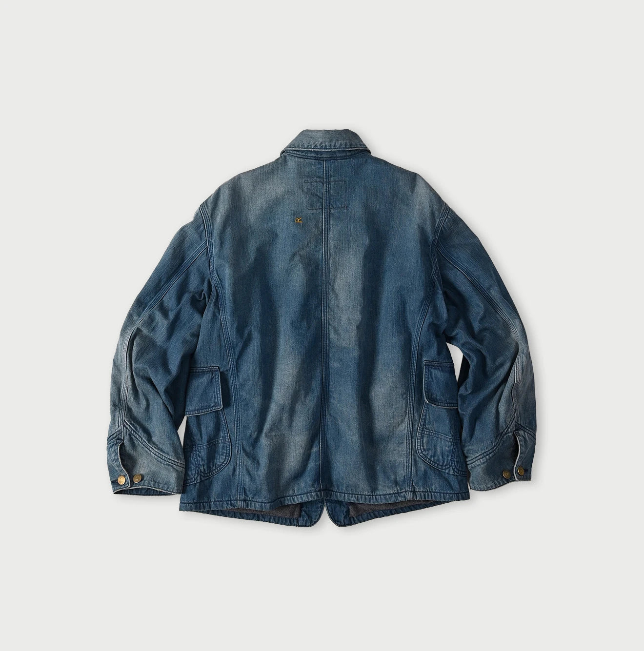45R Light Mont Brown Denim 908 Yama Coverall - Image 15
