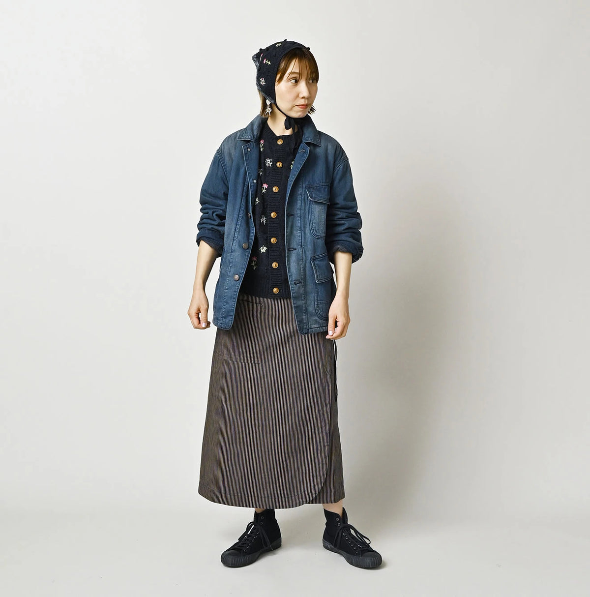 45R Light Mont Brown Denim 908 Yama Coverall