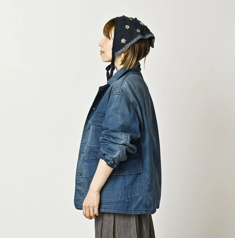 45R Light Mont Brown Denim 908 Yama Coverall - Image 5