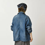 45R Light Mont Brown Denim 908 Yama Coverall