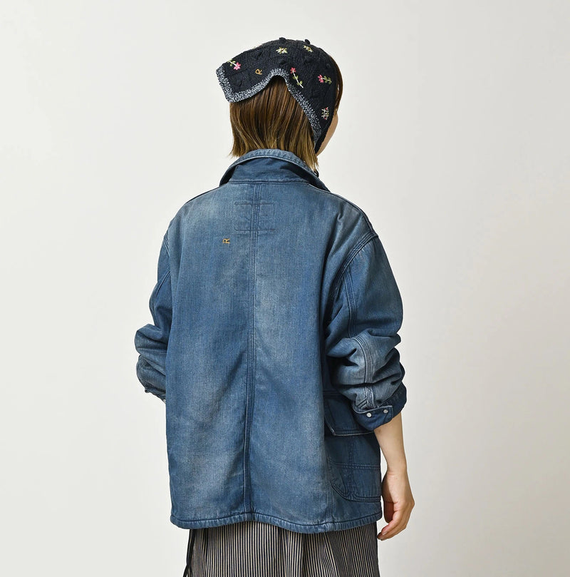45R Light Mont Brown Denim 908 Yama Coverall - Image 6