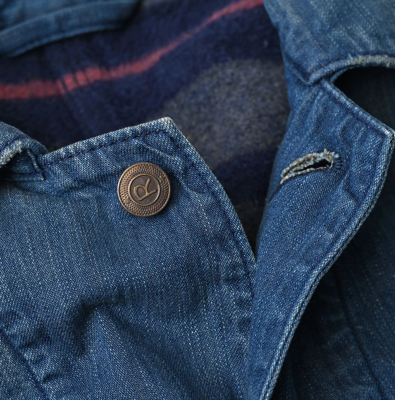 45R Light Mont Brown Denim 908 Yama Coverall - Image 18