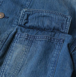 45R Light Mont Brown Denim 908 Yama Coverall