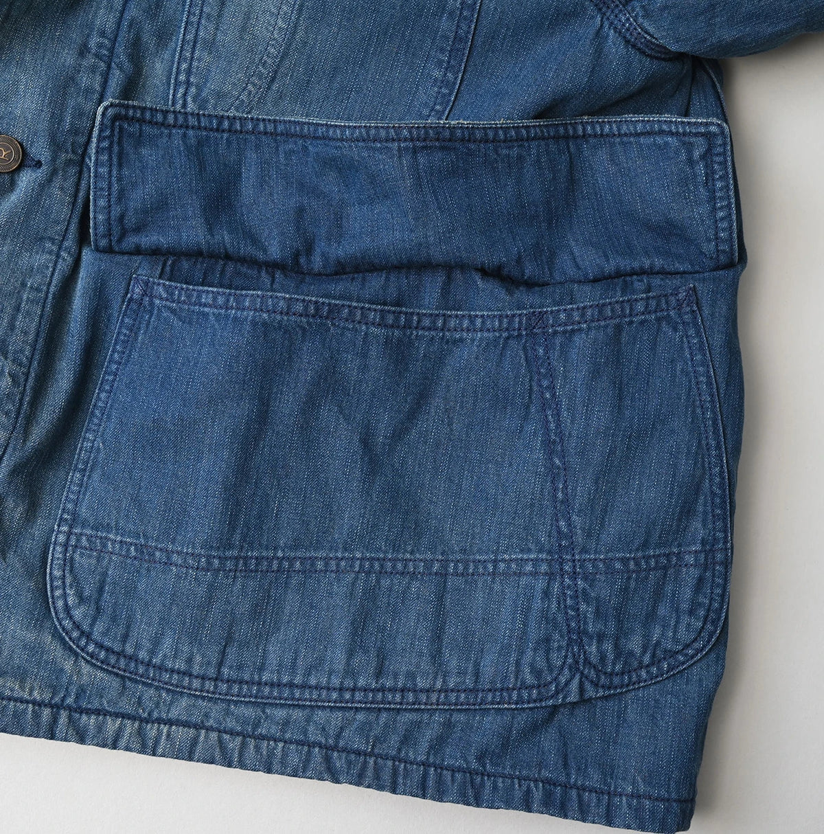 45R Light Mont Brown Denim 908 Yama Coverall