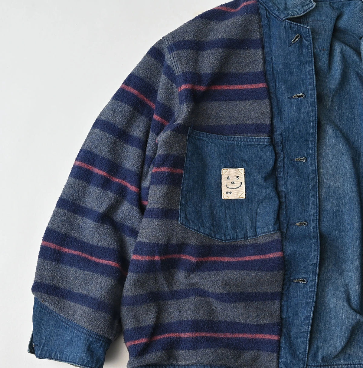 45R Light Mont Brown Denim 908 Yama Coverall