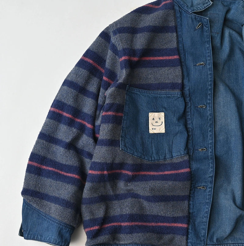 45R Light Mont Brown Denim 908 Yama Coverall - Image 24