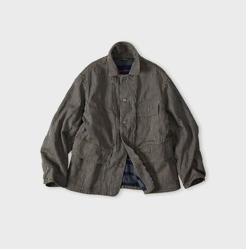 45R Light Mont Brown Denim 908 Yama Coverall - Image 2