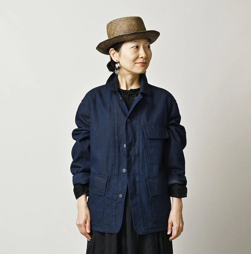 45R Light Mont Brown Denim 908 Yama Coverall - Image 7