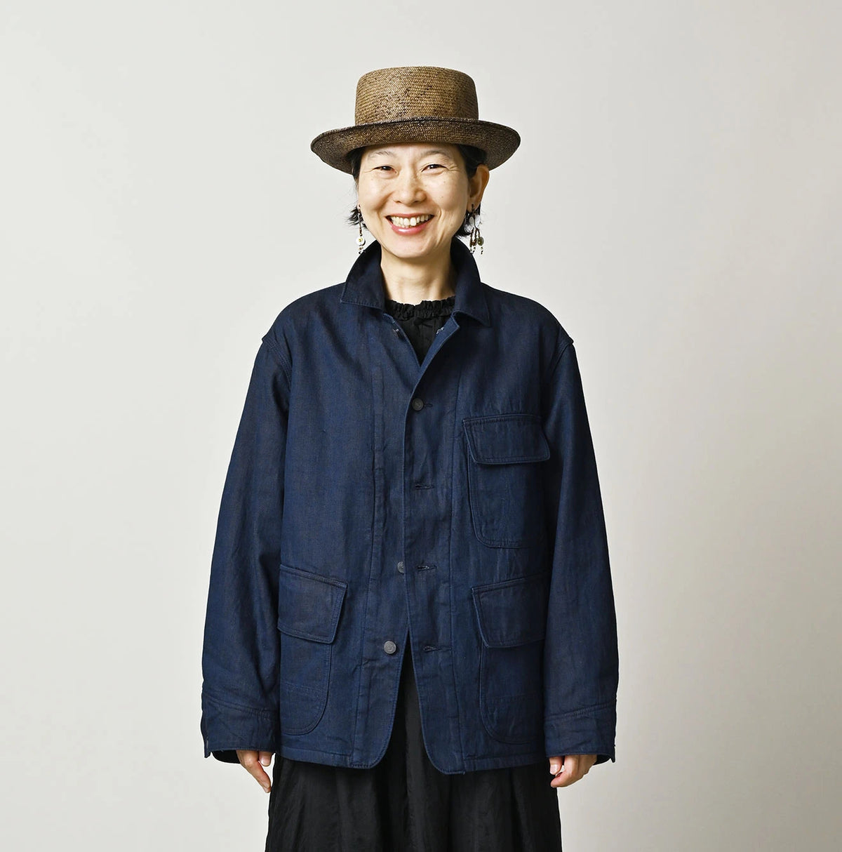 45R Light Mont Brown Denim 908 Yama Coverall