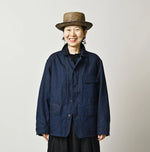 45R Light Mont Brown Denim 908 Yama Coverall