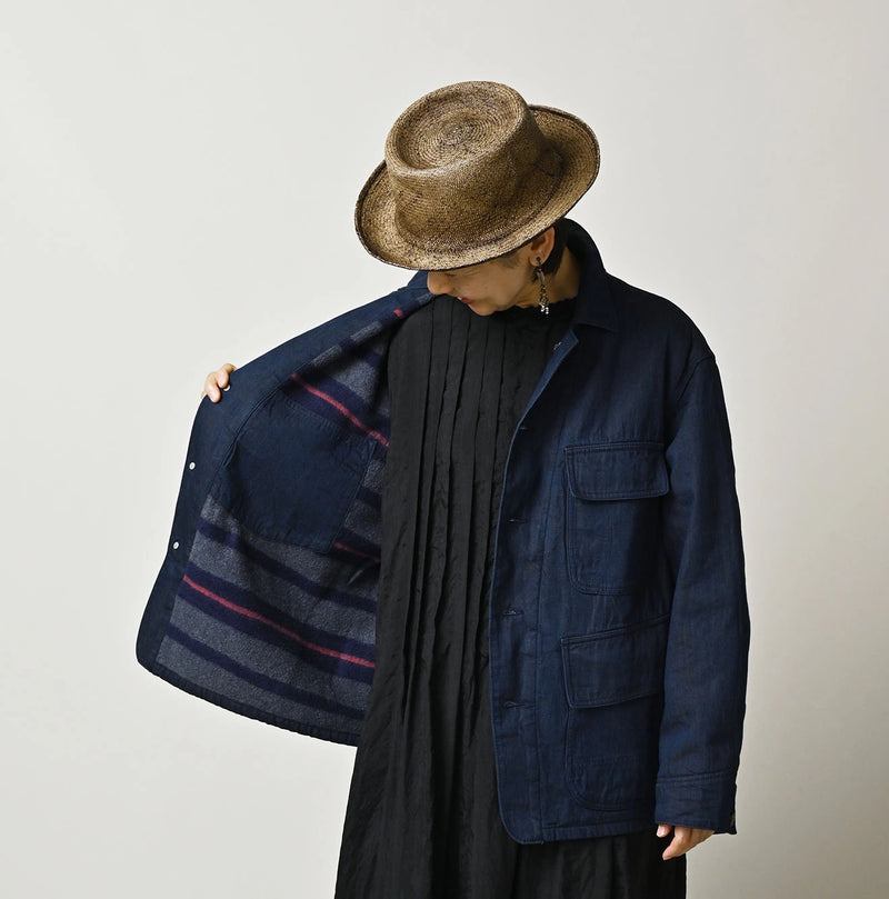 45R Light Mont Brown Denim 908 Yama Coverall - Image 11