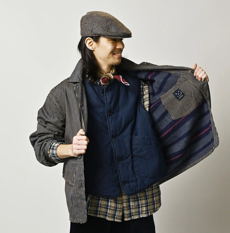 45R Light Mont Brown Denim 908 Yama Coverall - Image 15