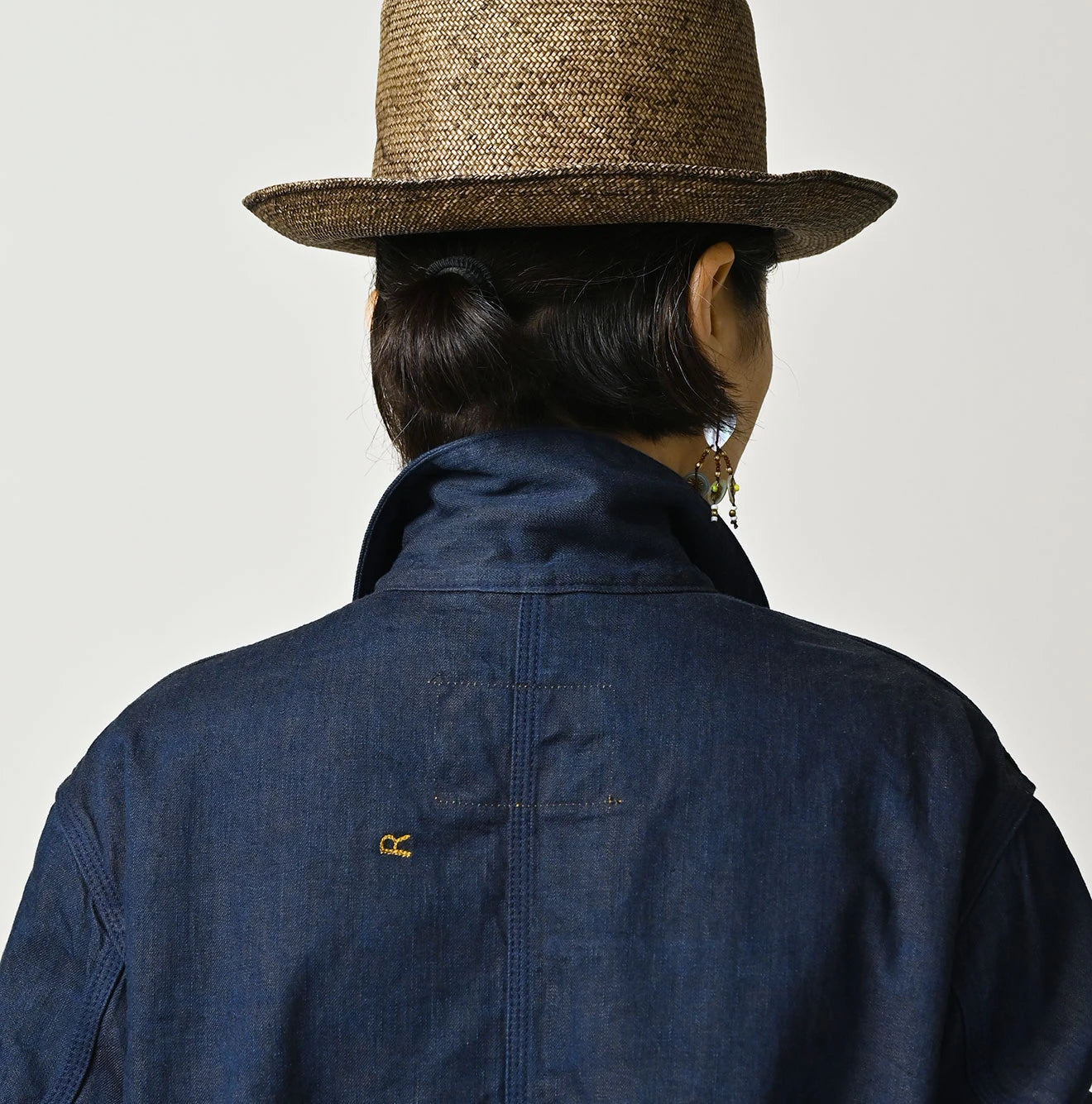 45R Light Mont Brown Denim 908 Yama Coverall - Image 18