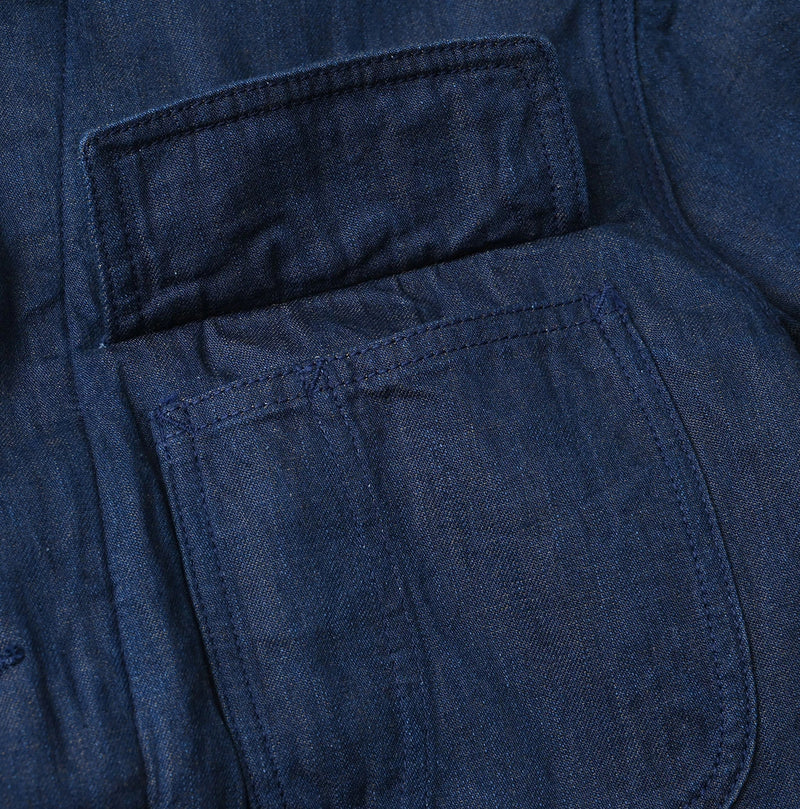 45R Light Mont Brown Denim 908 Yama Coverall - Image 24