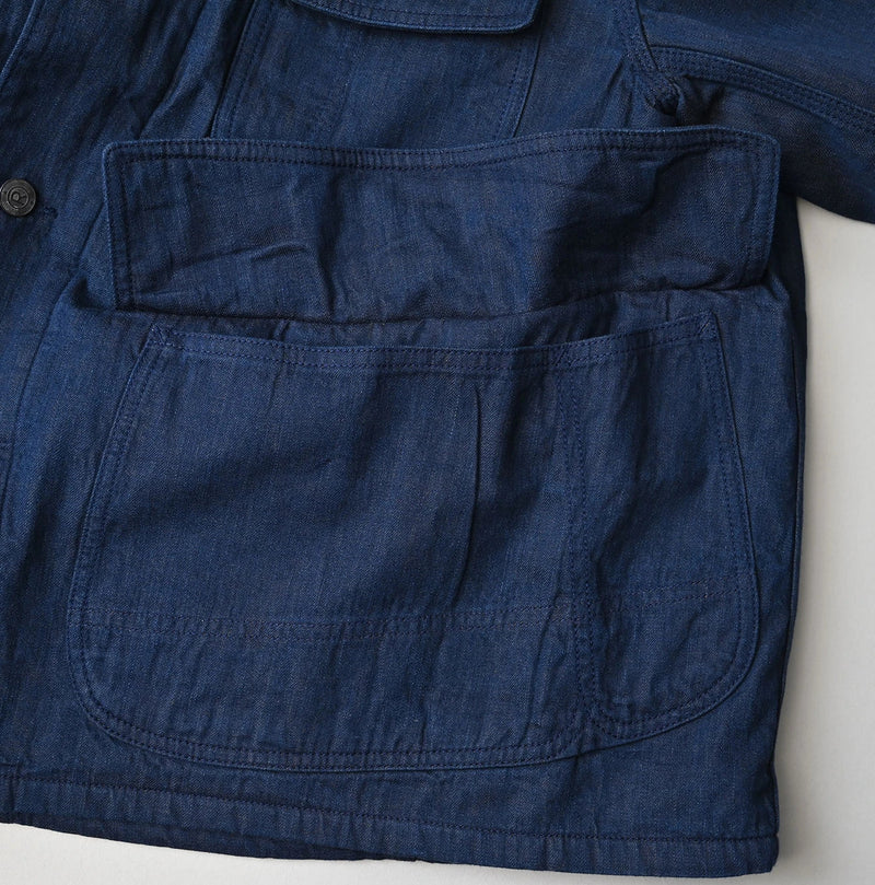 45R Light Mont Brown Denim 908 Yama Coverall - Image 25